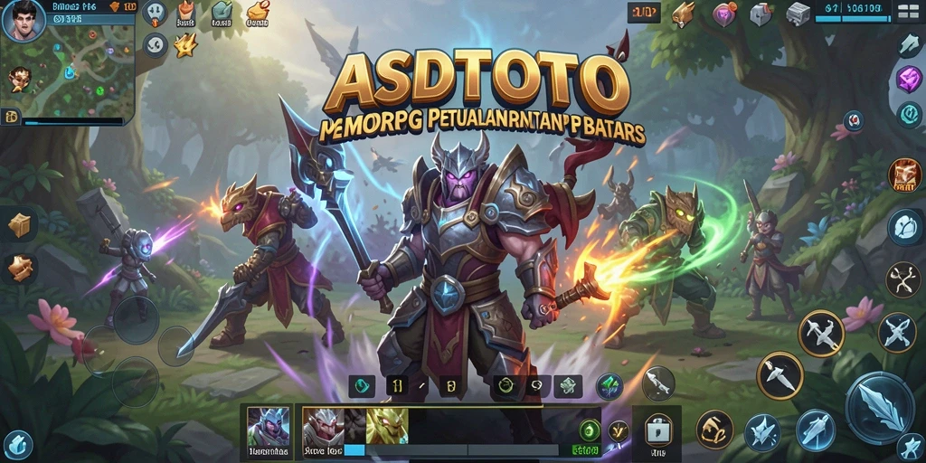 Tampilan gameplay ASDTOTO yang menawan dalam dunia MMORPG.