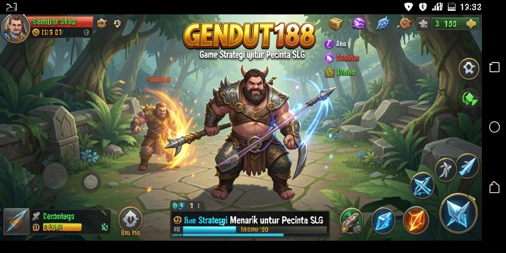 Screenshot gameplay GENDUT188 menampilkan aksi strategis seru.