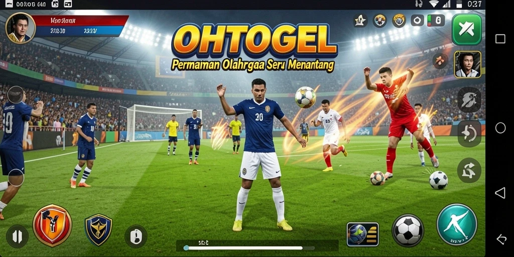 Tampilan gameplay OHTOGEL yang mengasyikkan saat bertanding di cabang olahraga.